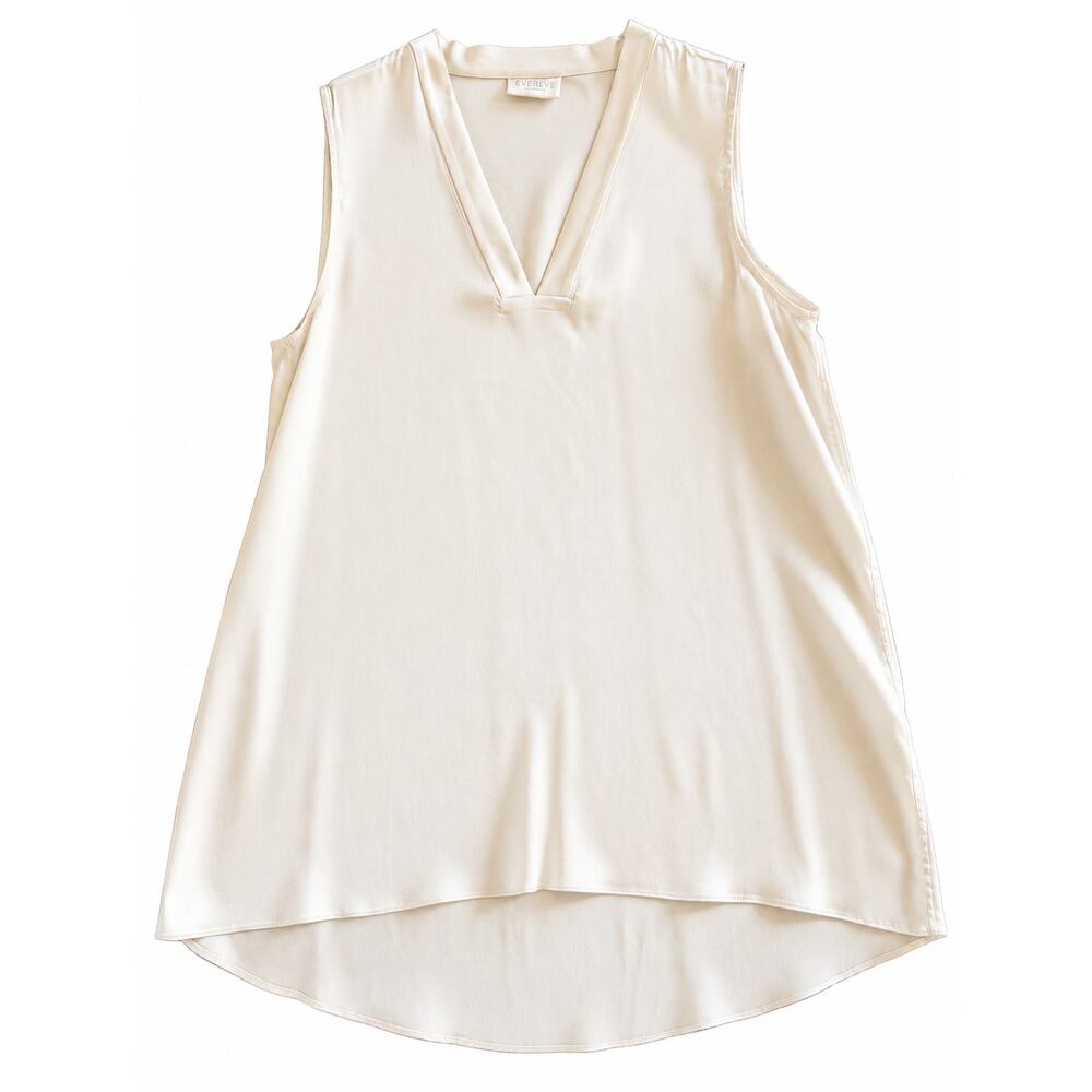 Brunello Cucinelli Ivory Silk Top - Size M - Picture 10 of 11